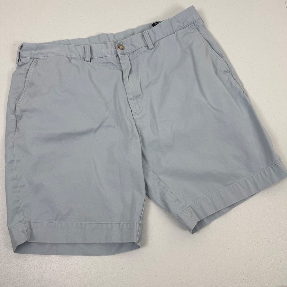 Polo Ralph Lauren Mens Classic Fit 9 Shorts Light Blue Cotton Chino Size 38
